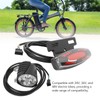 Bike Headlight Taillight Set High Brightness LED Front and Back