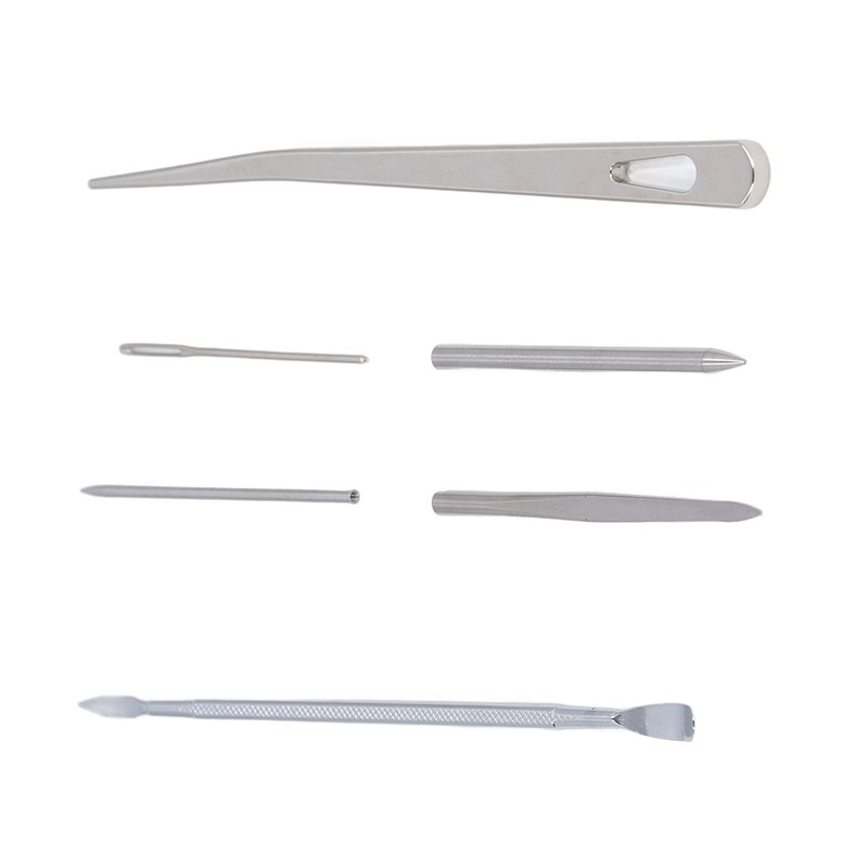 6PCS Paracord Stitching Set Stainless Steel Lacing Needles Smoothing Tool