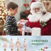 Bekecidi 4 PCS Christmas Party Decorations: Hanging Pendant Xmas Tree