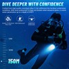 Wurkkos WK20S Scuba Diving Flashlight,2000 Lumen Dive Flashlight 363M Long