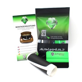 Finest Folia door sill trims set of 4 paint protection film including squeegee and felt, perfect fit for your vehicle E047/48 protection entry sill.