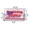 Marketing Holders Single Pocket Horizontal Wall Mount Business Card Holder