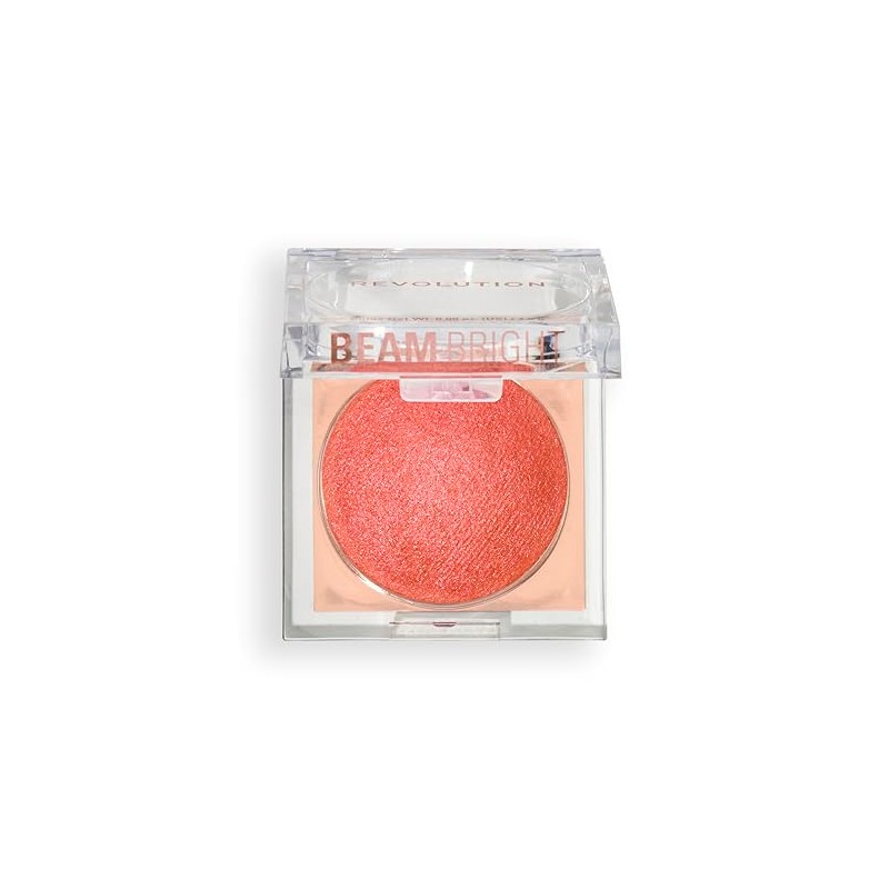 Revolution, Beam Bright Blush, Face Powder Blush, Easy to Blend