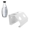 Soda Bottle Rack 2 Holes Water Bottles Drainer Stand with