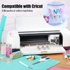 Huaxing Matte Blue Permanent Vinyl for Cricut, 12" x 50FT