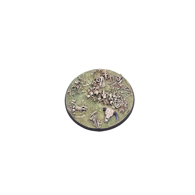 Tabletop Art 80mm Round Base - Bone Field #1