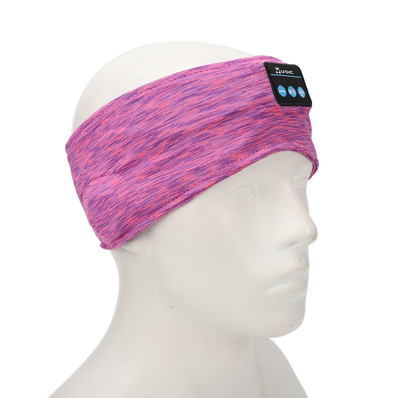 Wireless Sleep Headband Adjustable Musical Soft Sleeping Headphone for Running