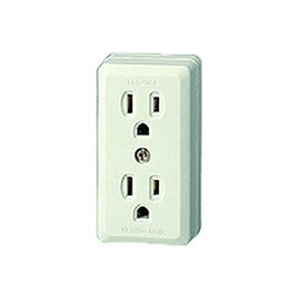 東芝raitekku Square Earth With Double Outlet dc1272e (W)
