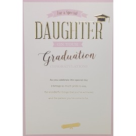 Special Daughter on Your Graduation Card