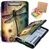 Clipboard with Storage,Storage Clipboard with Pen Holder,Heavy Duty Plastic Storage