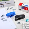 Desktop Stapler School College Office Supplies Portable Durable Staplers for