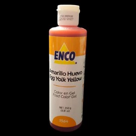 Enco Food Coloring - Specification: Amarillo Huevo/Egg Yolk Yellow