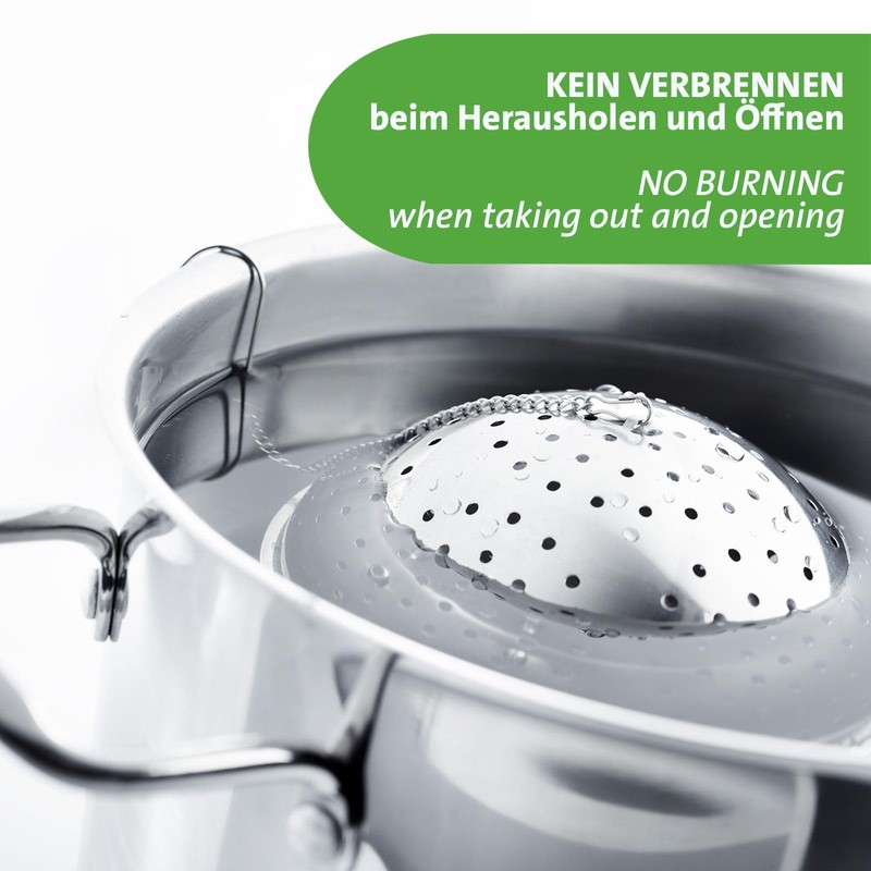 Westmark Rice Ball - Practical Strainer for Cooking Rice, Ideal