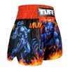 Tuff Sport Muay Thai - Pantalones cortos de boxeo, estilo