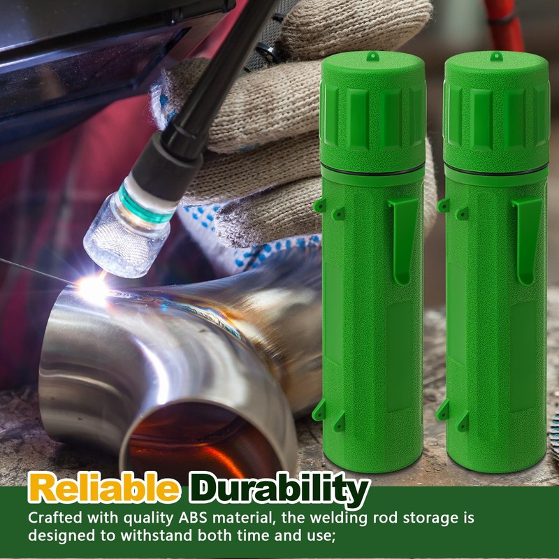 Zonon 4 Pcs Electrode Rod Storage Tube 14 Inch Airproof