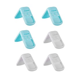 LOZTBUE LOZTBUE 6 Pcs Wardrobe Drawer Closing Blocks Without Perforation Safety Block Wardrobe Fridge