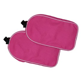 2 Boot Bags Football Rugby Toiletry Sports School Travel Shoe Bag (Pink)