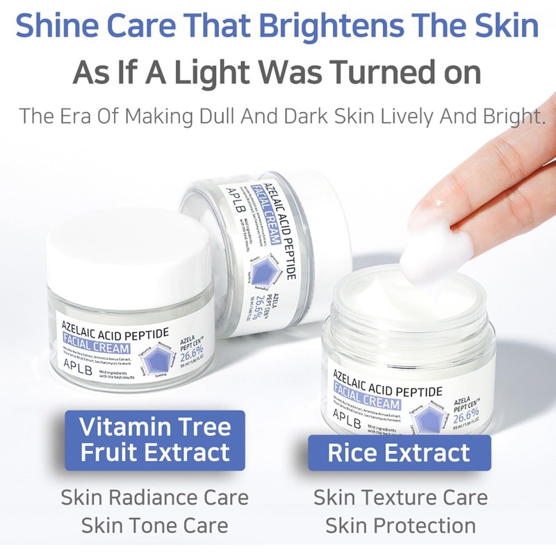 Crema Azelaic acid peptide facial cream 55ml