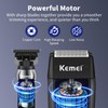 KEMEI Professional Beard Trimmer for Men, Electric Foil Shaver &