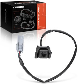 A-Premium Park Assist Camera Rear View Backup Reverse Camera Compatible with Select GMC, Buick & Saturn Models - 2009-2016 Acadia, 2017 Acadia Limited, 2009-2017 Enclave, 2009-2010 Outlook