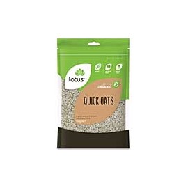 Lotus Organic Quick Oats 500g