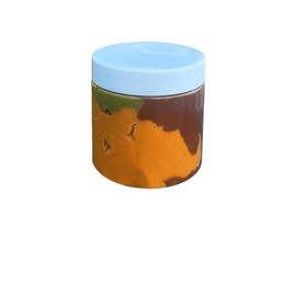 TwistedTreatz Dubai Milk Chocolate Kunafa Jar with Peanut Butter (1 lb, Dubai Dark Chocolate Kunfa With Peanut Butter)