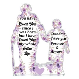 Grandma Stocking Stuffers Grandma Gifts For Christmas Gifts For Grandma Engraved Acrylic Puzzle Piece Adorable Grandma Presents For Christma Elegant Decorative Plaque Grandmother Gifts