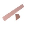 Guitar Measuring Tool Set Silver Aluminum Neck Straight Edge Fret