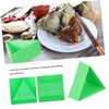 Mikinona 2pcs Triangle Rice Dumpling Molds Mold Rice-Pudding Making for