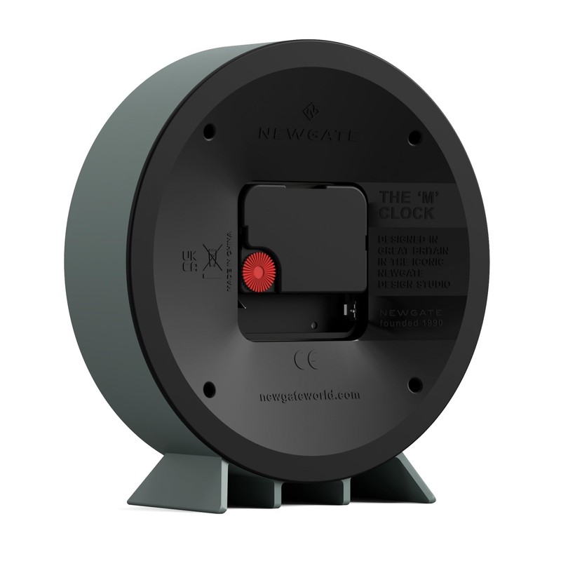 NEWGATE® Theatre Mantel Clock - Silent Sweep 'No Tick' Mantel