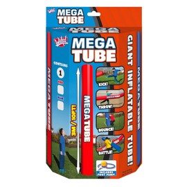 Mega Tube - Giant Inflatable Sport Toys for Kids & Family. Kick It, Throw It, Bounce It & Battle with It... Extra Large Pipe Sport Game for Indoor & Outdoor. 1 Random Color Only