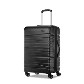 Samsonite Evolve SE Hardside Expandable Luggage, Bass Black, Medium Spinner