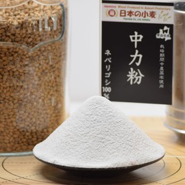 Medium Flour, Domestically Produced, 14.1 oz (400 g), Aomori Prefecture, Japanese Wheat, Domestic Wheat, Medium Flour, Commercial Use, Home Bakery Powder, Nevergoshi, Ground Flour