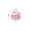 Double Layer Lux Shower Cap Bath Hat Hair Care Women