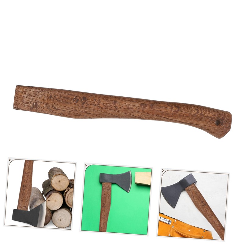 SHINEOFI Axe Handle Replacement Carbonized Acutissima for Hatchet and Camp