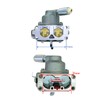 Carburetor Compatible with Husqvarna YTH24V48 YTA22V46 YTH22V46 YTH24V48 YTA24V48 YTH24V54