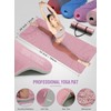 1/3 Yoga Mat Thick, Yoga Set for Beginners Include High
