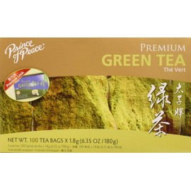Prince of Peace Premium Green Tea, 100 Tea Bags – Premium Green Tea Bags – Prince of Peace – Green Tea Bags – Green Tea – Prince of Peace Green Tea Bags – 100 Pack of Tea Bags