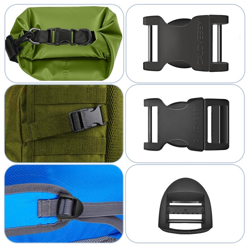 Field Repair Buckles for Straps 1Inch, Quick Side Release Adjustable