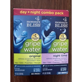 Mommy’s Bliss Mommy's Bliss Gripe Water Day + Night Combo Original & Night Time Exp. 01/2026
