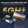 LINGDU Dash Cam 5K with Voice Control, 5G WiFi APP