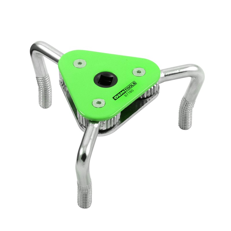 OEMTOOLS Adjustable 3 Jaw Oil Filter Wrench, Fits 2-1/2" to