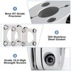 Flexible Shaft Coupling, D20 L29 Aluminum Flexible Diaphragm Motor Shaft