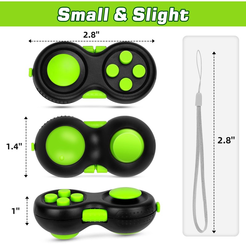 WTYCD Original Fidget Toy Game, Rubberized Classical Controller Fidget Concentration