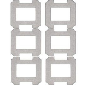 YBVABE Cleaning Pads Compatible with ECOVACS WINBOT W1, W2, W2 Pro Omni – 6 Pack Reusable Washable Cloths for Winbot Pads, Winbot W1 Accessories & Window Cleaning Robots Replacement Parts
