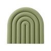Rainbow Silicone Trivet - Color: Olive