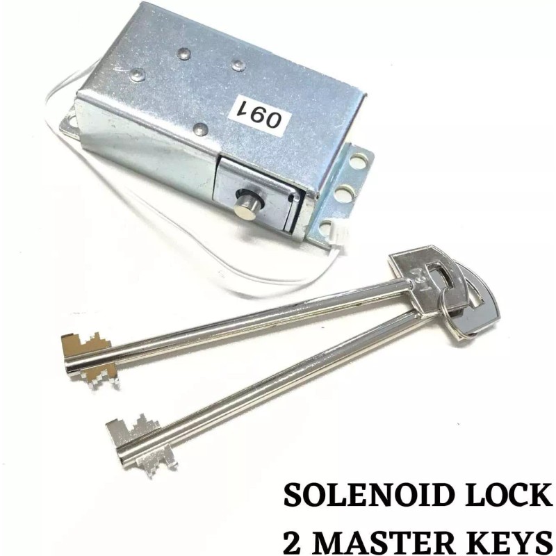 MOUNTPARTS Gun Safe Lock Replacement with 2 Override Keys &