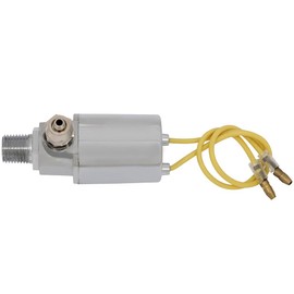 12V Electric Air Horn Solenoid Valve with 1/4" NPT Thread for Trains Trucks Cars Vans Boats Motorcycles Silver