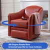yaaqoo 24" Recliner Ring Swivel Base Heavy Duty Metal Chair