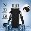 FillTouch Hydrogen Water Bottle Holder Bag Carrier Neoprene Portable Sling